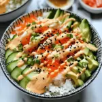 California Roll Sushi Bowls
