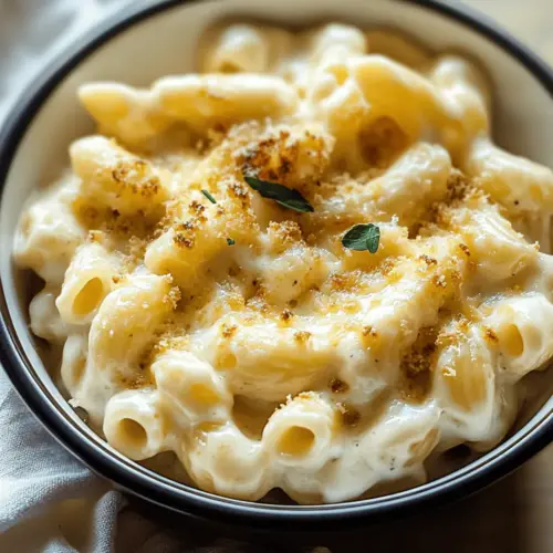 Creamy High Protein Cottage Cheese Mac and Cheese