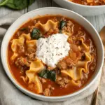 Gluten Free Lasagna Soup