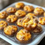High-Protein Pancake Sausage Mini Muffins