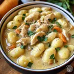 One Pot Gnocchi Chicken Pot Pie
