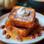 Pumpkin French Toast Breakfast