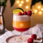 Raspberry Passionfruit Tequila Sour