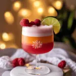 Raspberry Passionfruit Tequila Sour