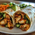 Sweet Chili Chicken Wraps