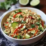 Thai Quinoa Crunch Salad