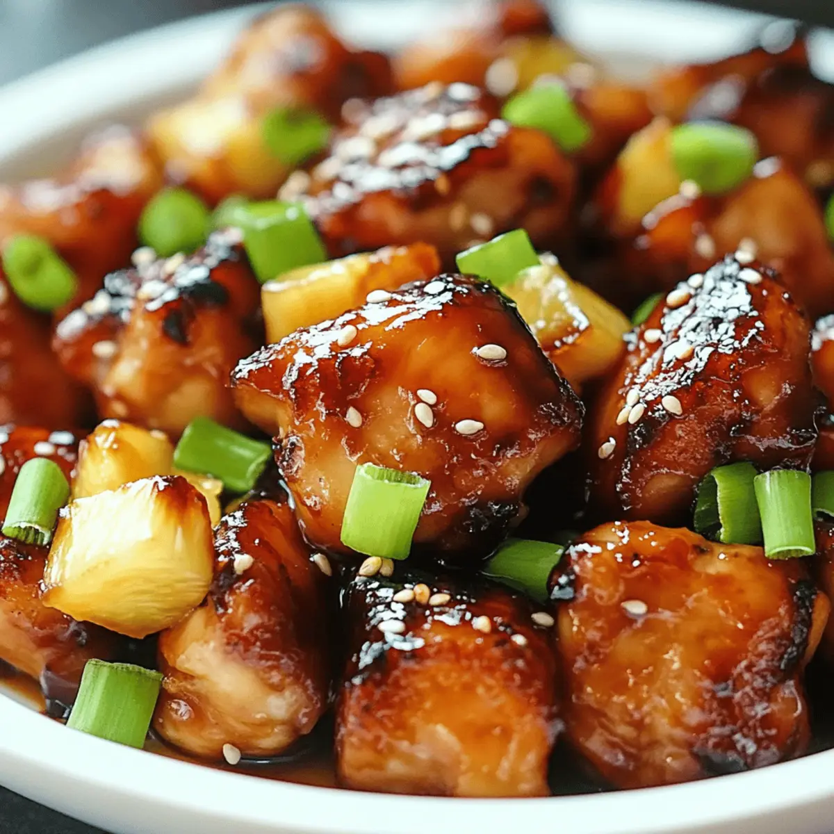 Brown Sugar Pineapple Chicken