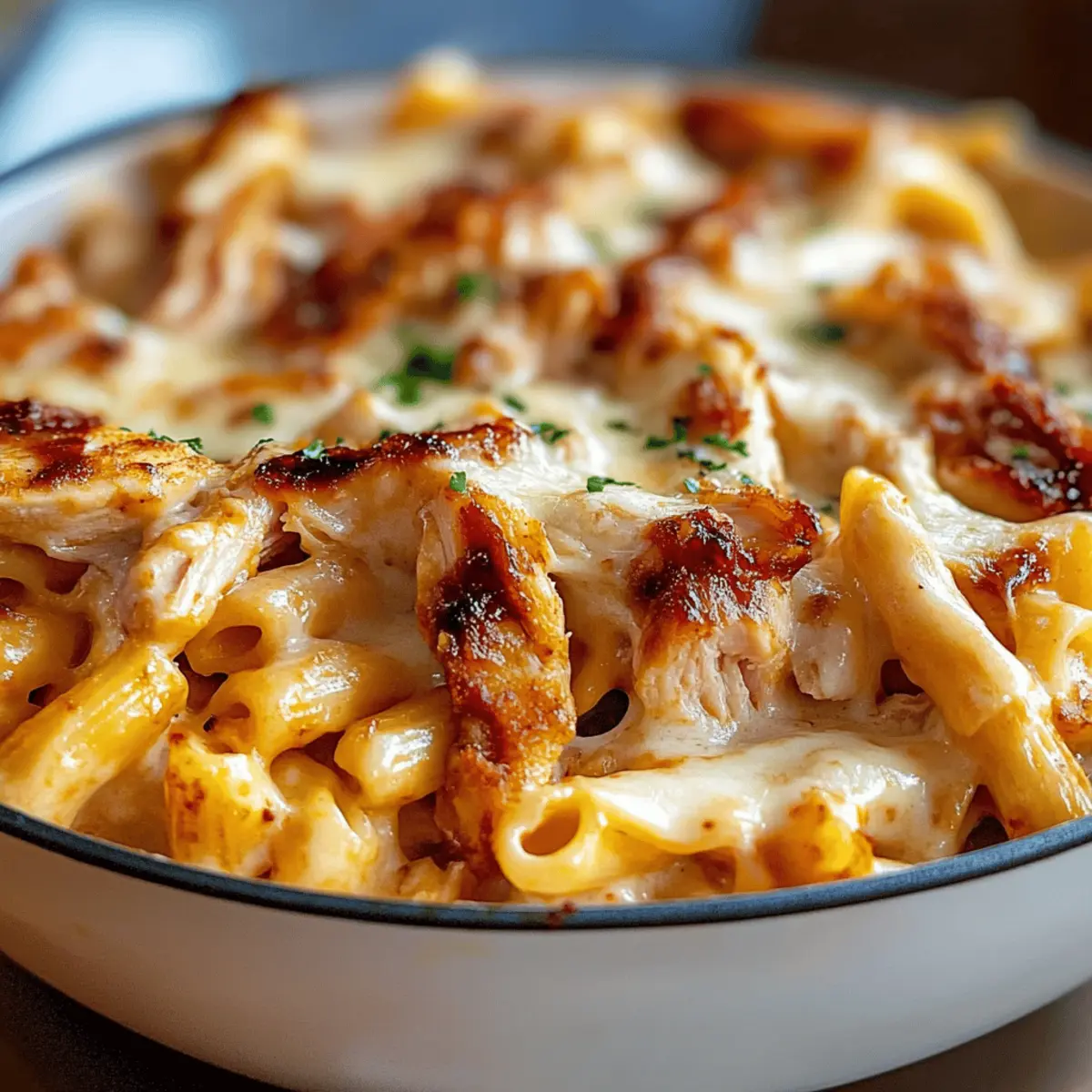 BBQ Chicken Mac and Cheese