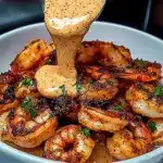 Crispy Cajun Shrimp with Creamy Sauce