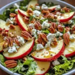 Autumn Harvest Honeycrisp Apple and Feta Salad