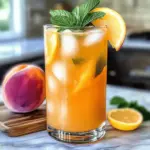 Refreshing Peach Lemonade