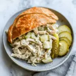 Savory Dill Pickle Chicken Salad