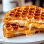 Low Carb Grilled Cheese Chaffle