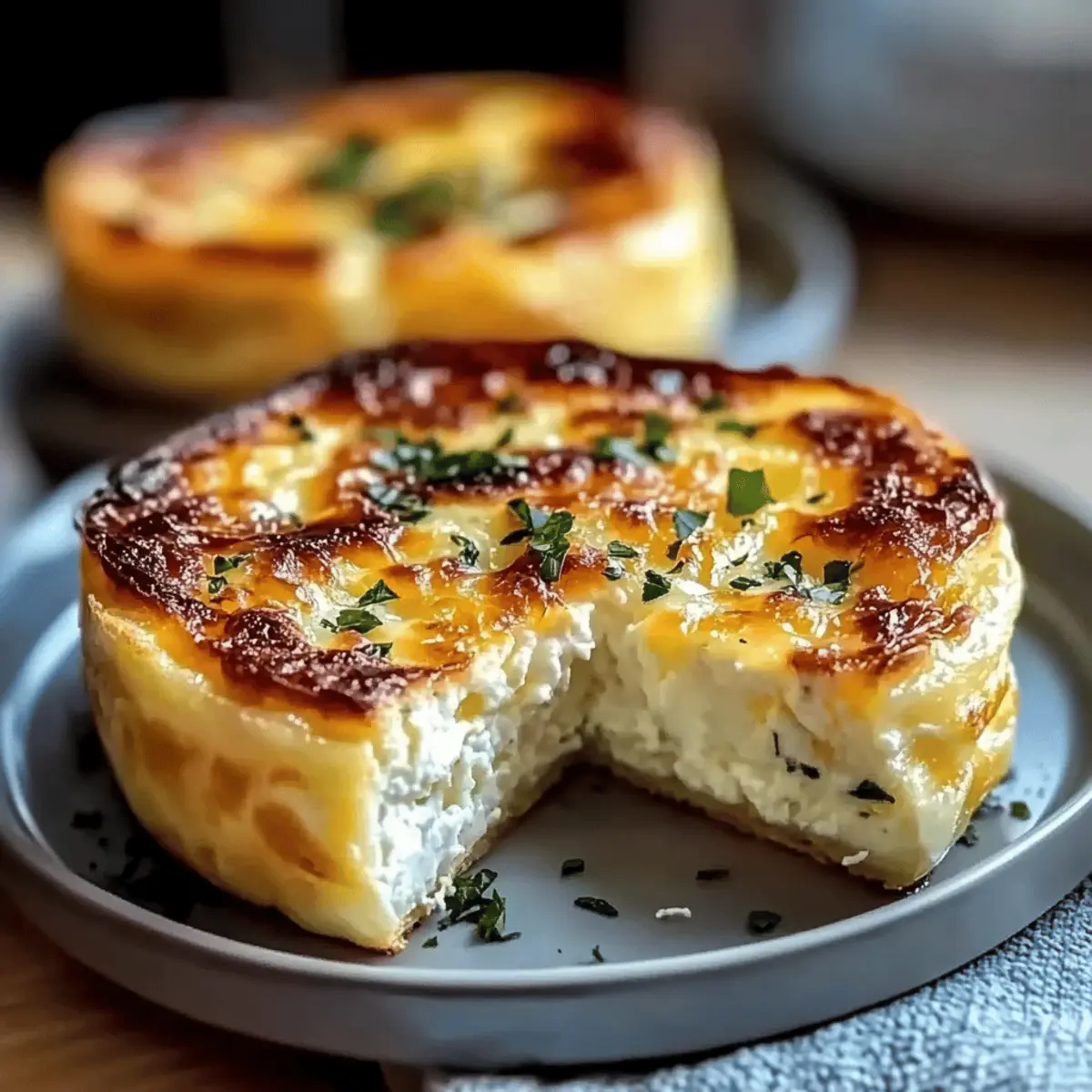 Baked Cottage Cheese Eggs