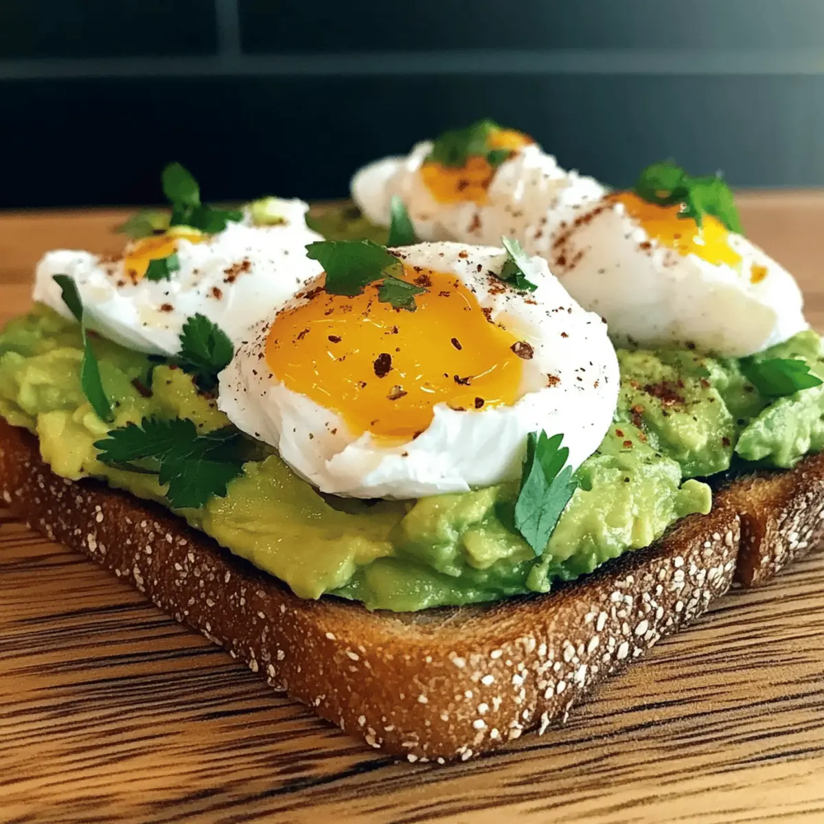 Avocado Toast with Poached Egg