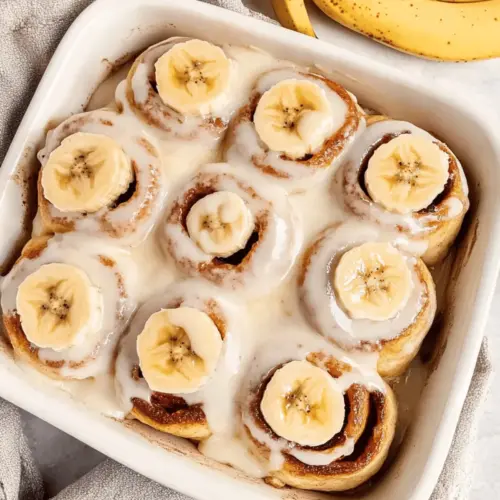 Banana Bread Cinnamon Rolls