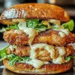 Crispy Chicken Caesar Sandwich