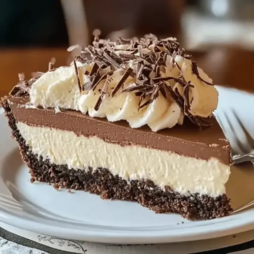 French Silk Pie Cheesecake