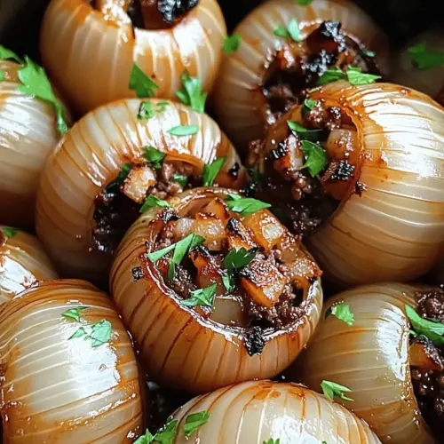 Mouthwatering Stuffed Onions