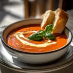 Roasted Red Pepper Gouda Soup