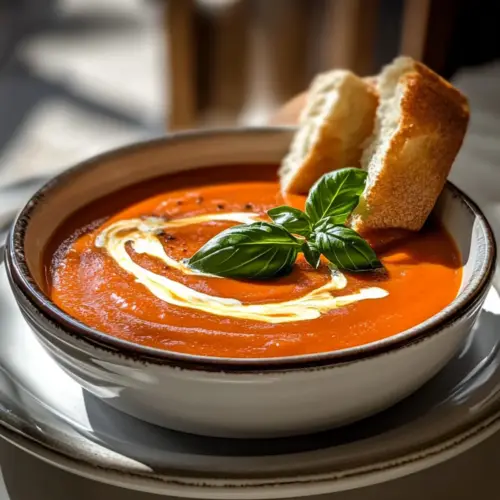 Roasted Red Pepper Gouda Soup