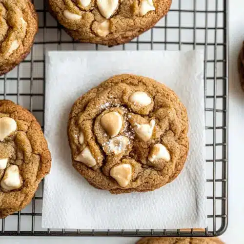 Cappuccino Cookies (White Chocolate Coffee)