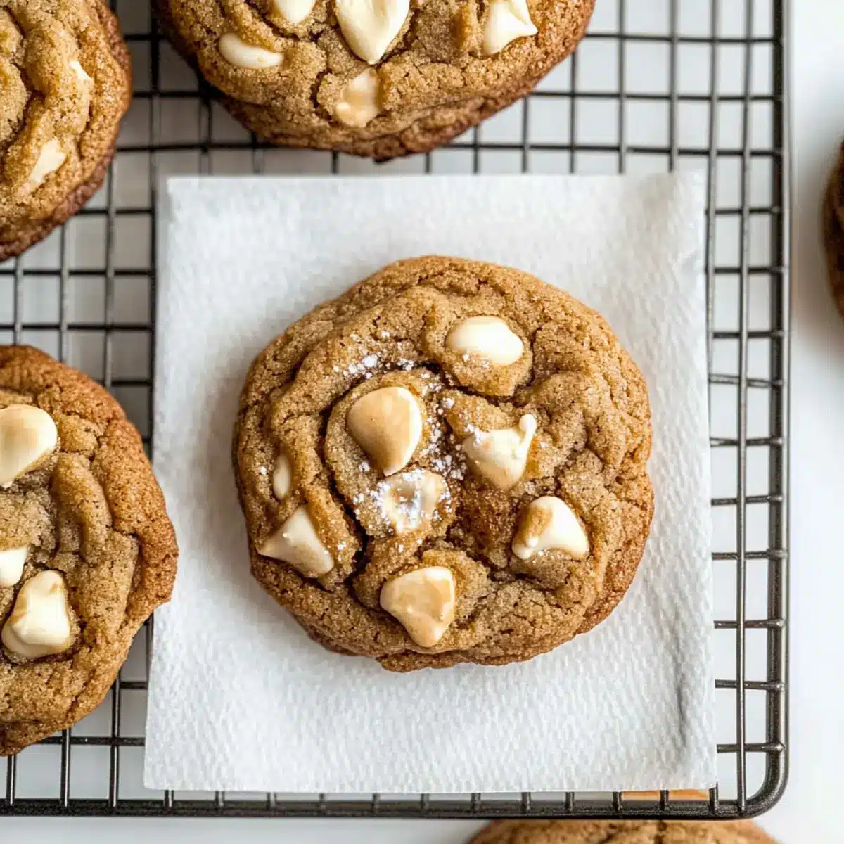 Cappuccino Cookies (White Chocolate Coffee)