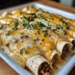 Southern Breakfast Enchiladas with Sausage Gravy