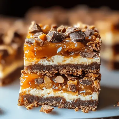 Butterfinger Caramel Bars