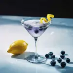 Frostbite Blueberry Martini Cocktail