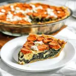 Sweet Potato Crust Quiche with Spinach & Feta
