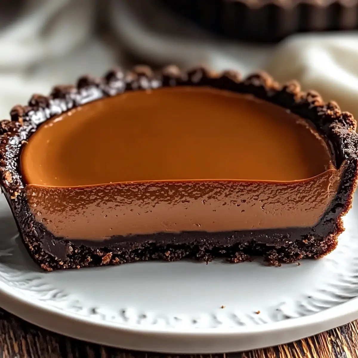 French Chocolate Flan