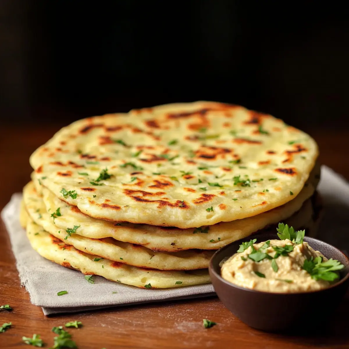 Greek Yogurt Turkish Flatbread