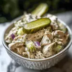 Savory Dill Pickle Chicken Salad