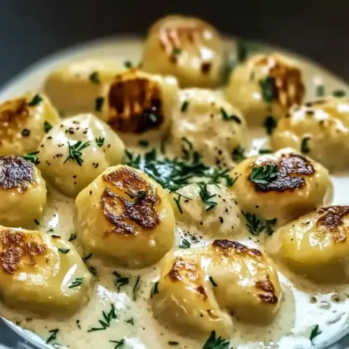 Heavenly Millionaire Gnocchi with Creamy Sauce