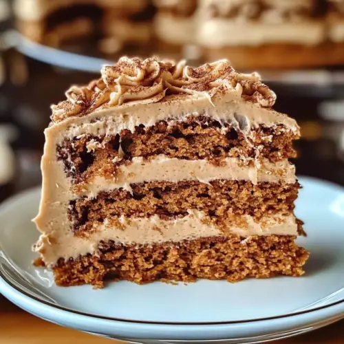 Gingerbread Cake with Cinnamon Molasses Frosting