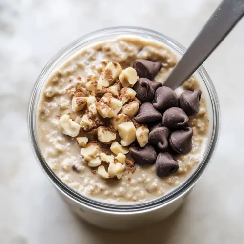 Cookie Dough Overnight Oats