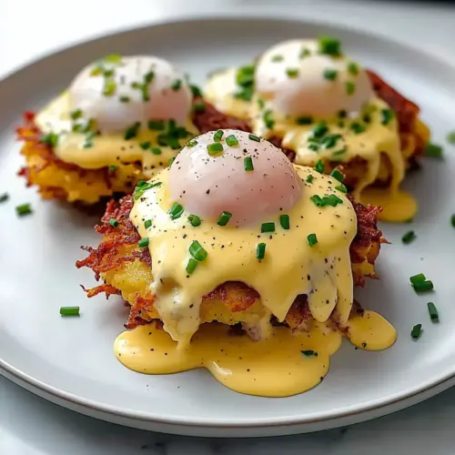 Easy Latke Eggs Benedict