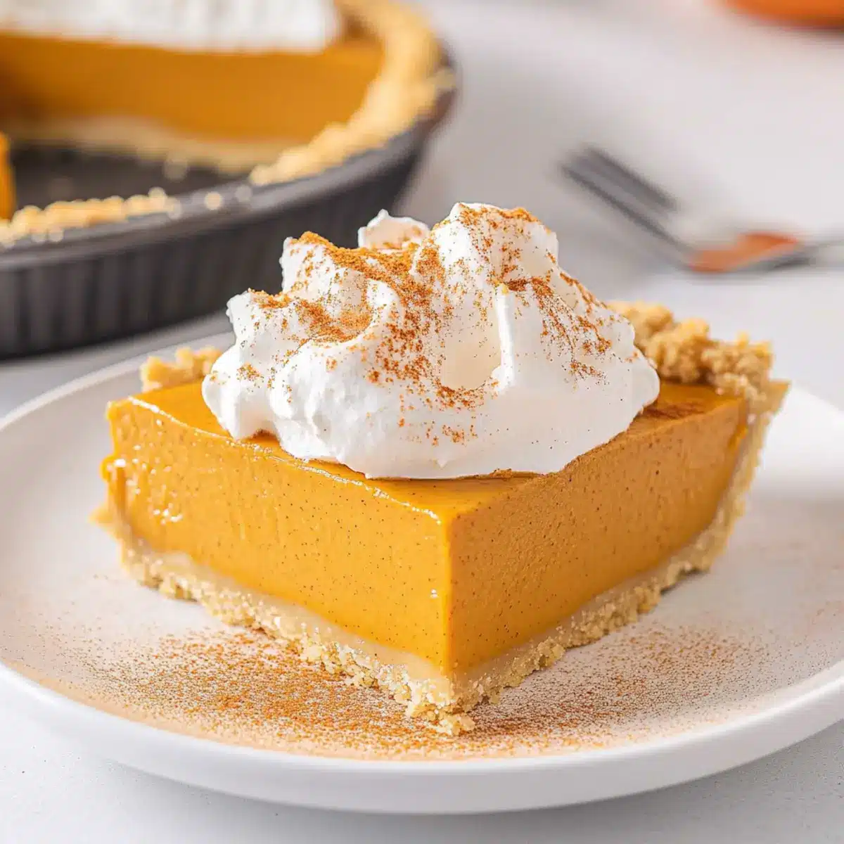 Pumpkin Pudding Pie