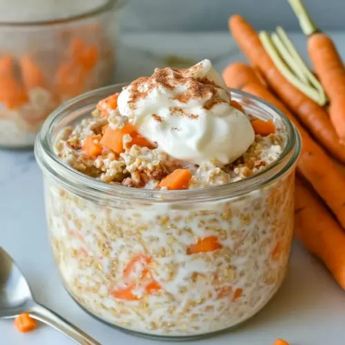 Carrot Cake Overnight Oats