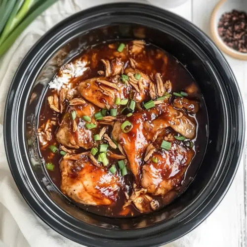 Crock Pot Bourbon Chicken