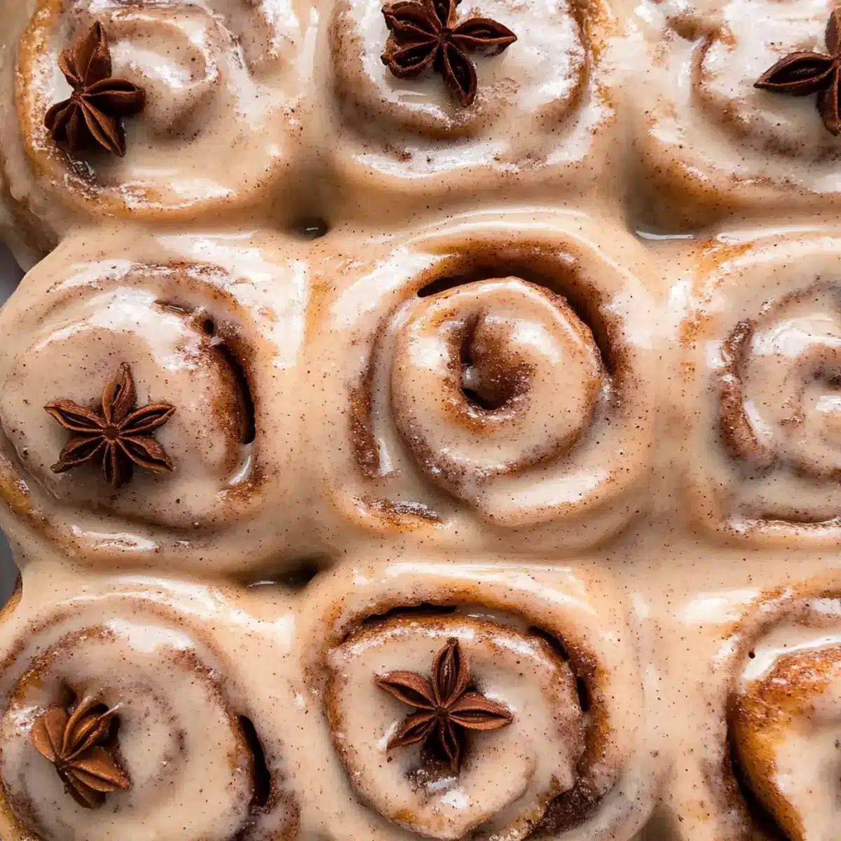 Chai Cinnamon Rolls