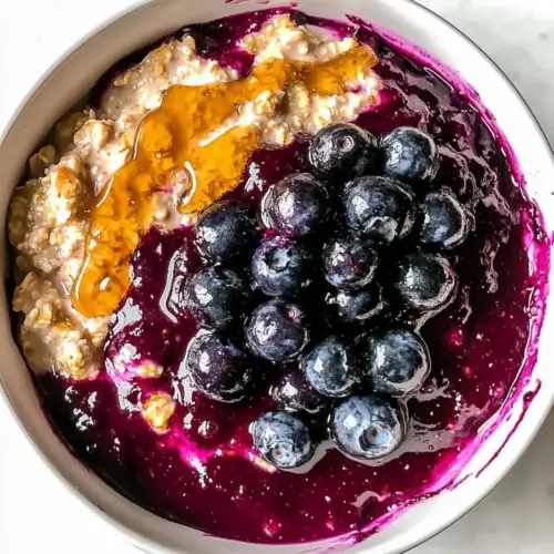 Blueberry Pie Overnight Oats