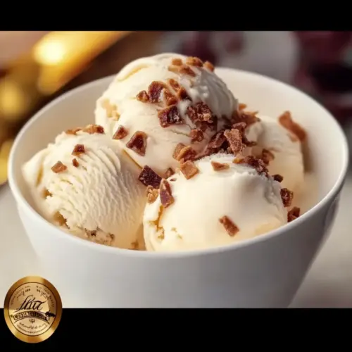 No Churn Crème Brûlée Ice Cream