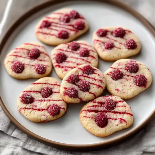 Raspberry Sugar Cookies
