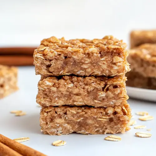 Cinnamon Apple Oatmeal Bars