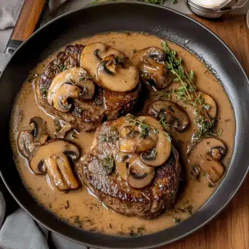 Creamy Steak Marsala