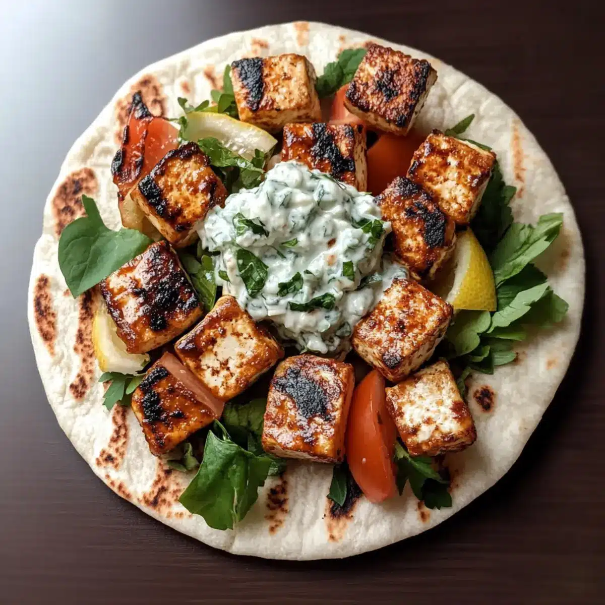 Easy Vegan Tofu Souvlaki