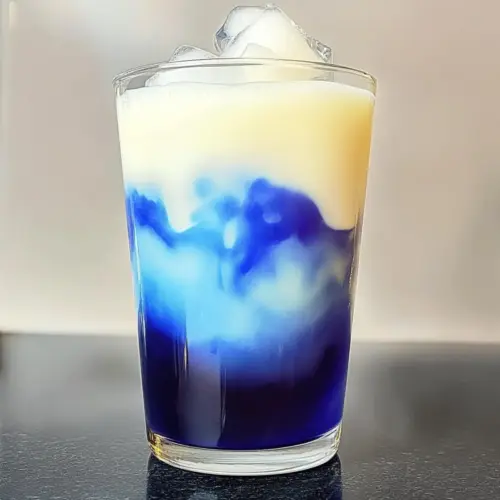 Iced Blue Tea Latte Recipe