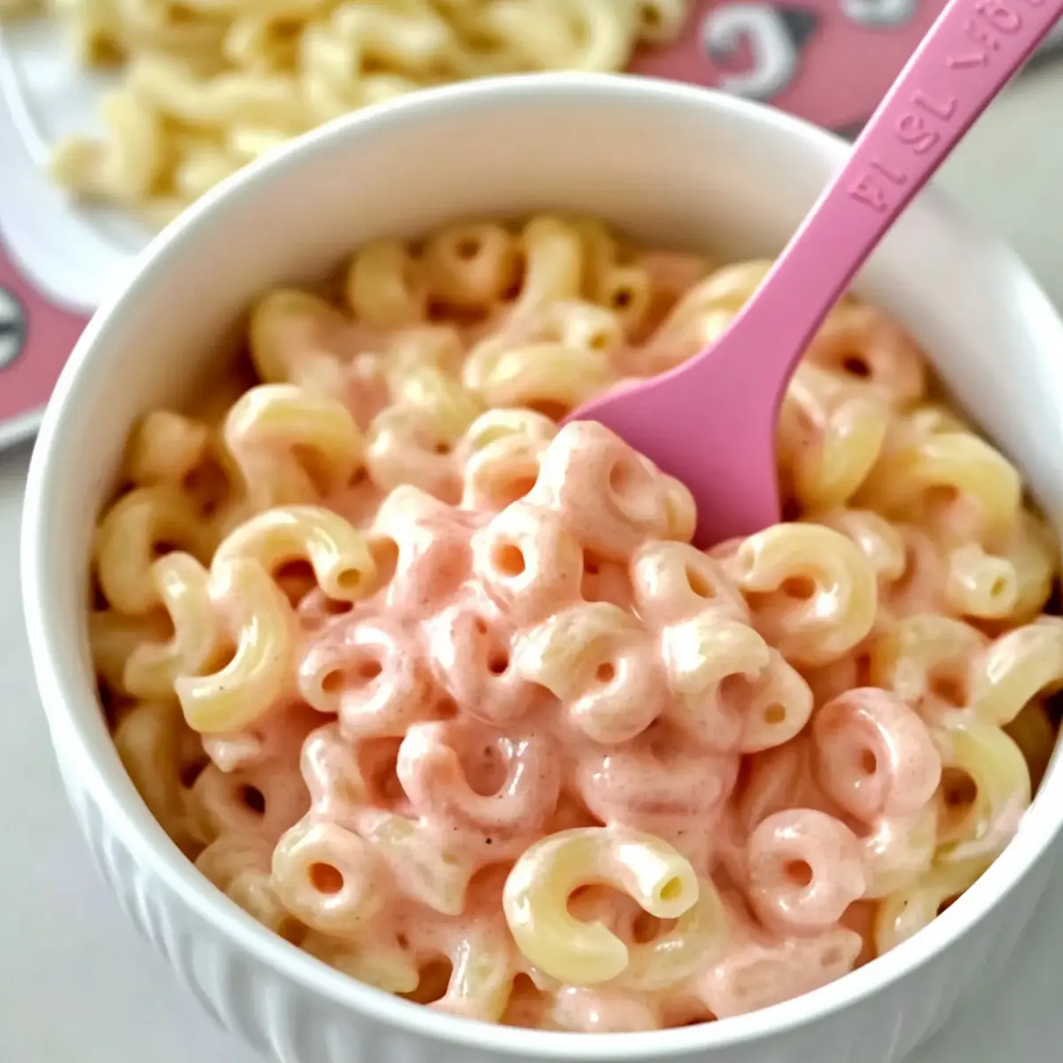 Pink Mac and Cheese